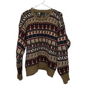 Boston Traders 100% Wool Man Sweater Size L